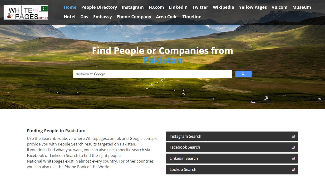 Whitepages.com.pk - Connect with People from Pakistan